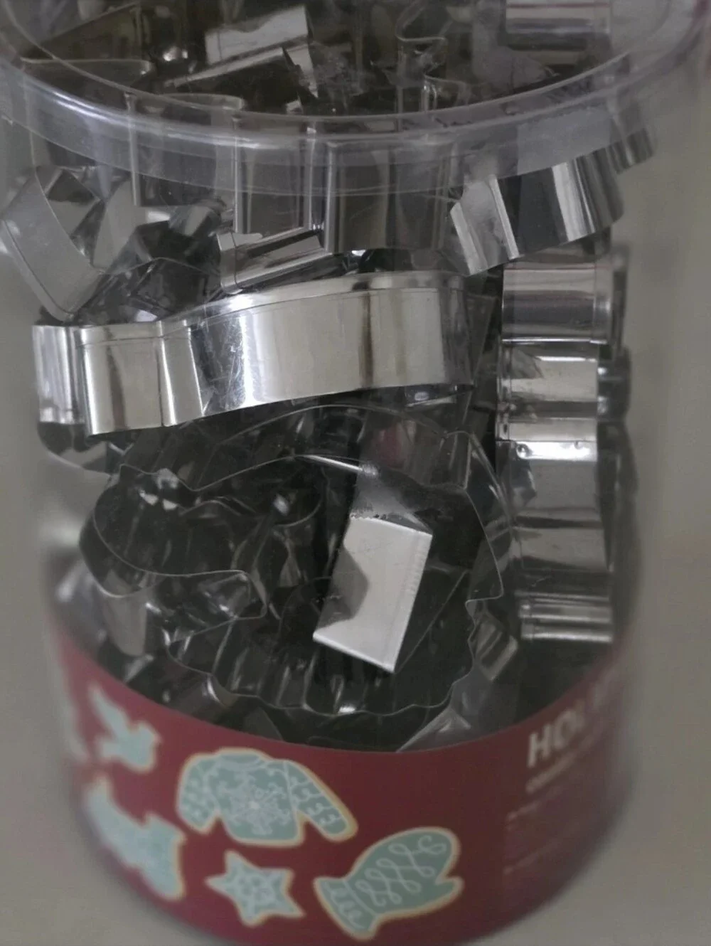 NEW Jo-Ann Fabric Christmas Cookie Cutters Set, 40-Piece Metal Cutters